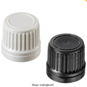 PP18 Essential Oil Bottle Caps with Orifice Reducing Euro Droppers